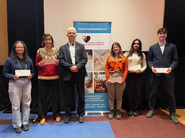 Remise de prix pour les présentations de communications scientifiques en partenariat avec le CMDO